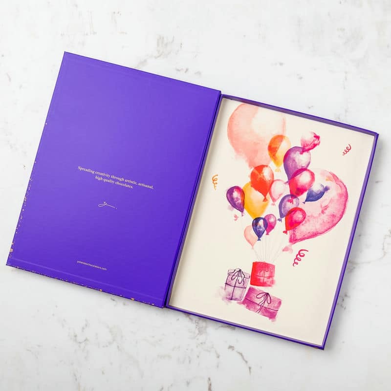 Blue Box Birthday Day Illustration Blue Box Birthday Day Illustration
