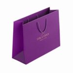 Purple Gift Bag Side