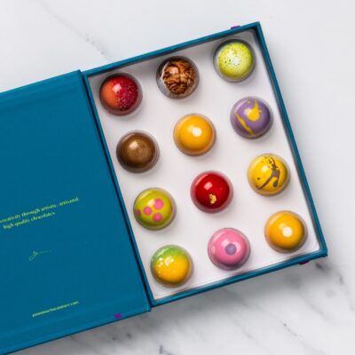 Box of 12 bonbons inner