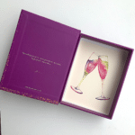 Anniversary Illustration Box Purple Front