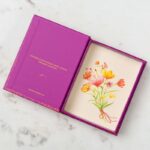Purple Box Happy Name Day Illustration