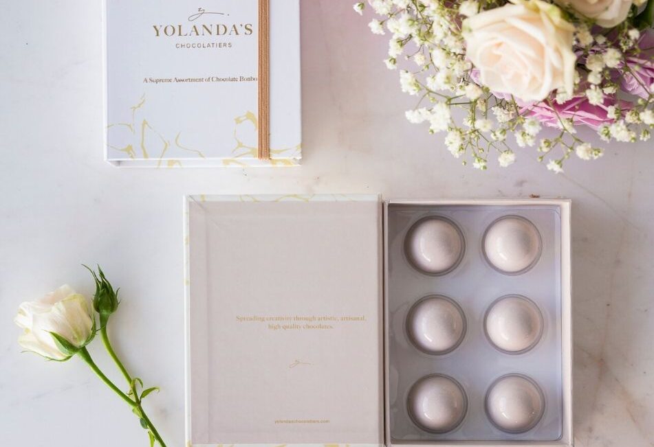 6 Bonbon Box White