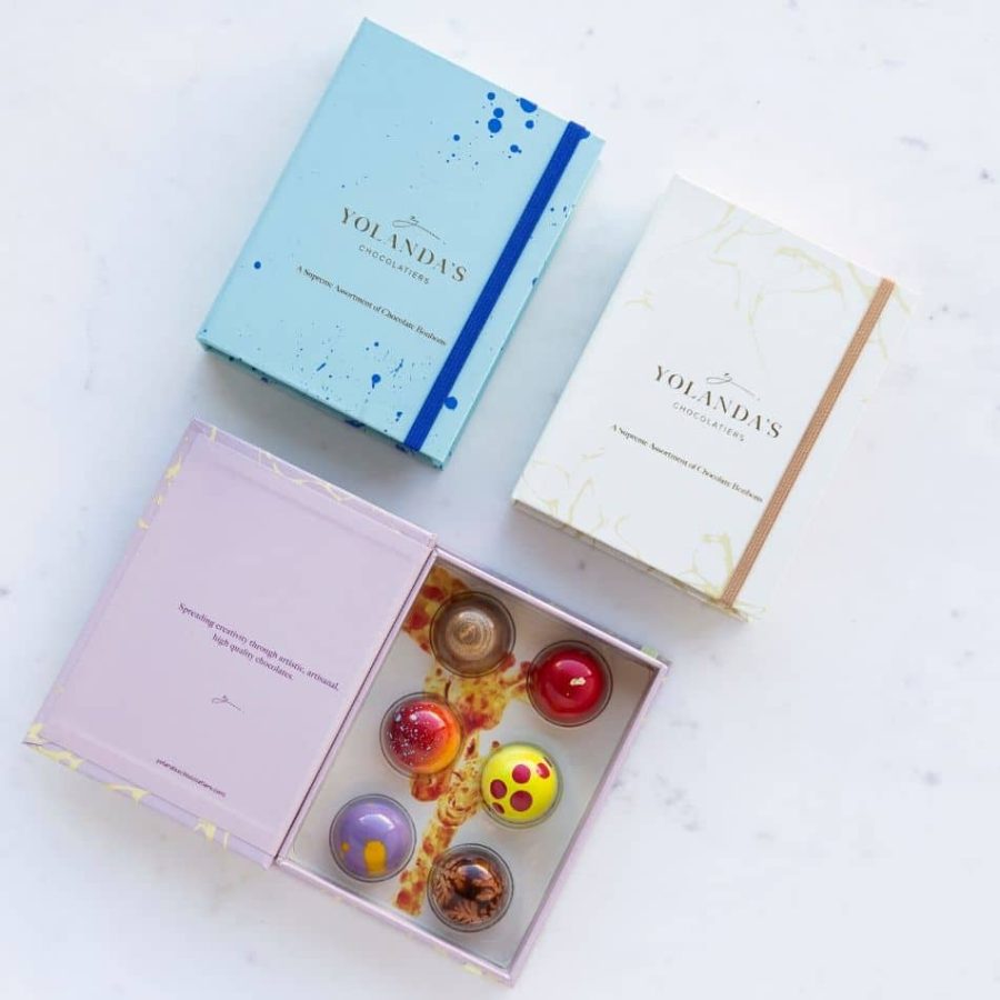 Box color options for Bonbons