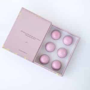 Box of 6 Bonbons in Pink