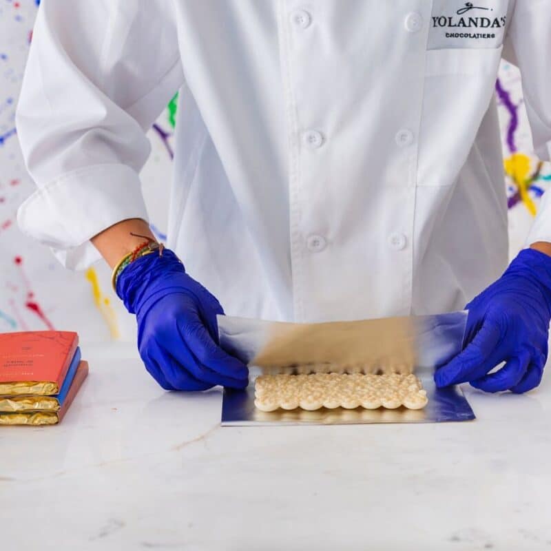 Wrapping Procedure of the Chocolate