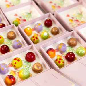 Girl Christening Pink Bonbon Box