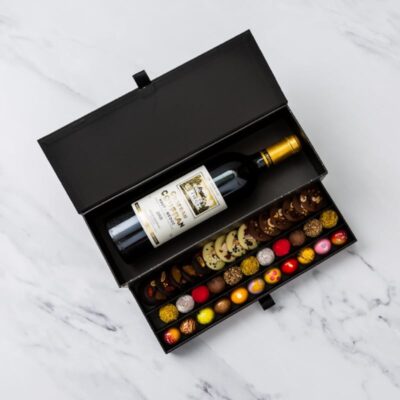Chest of selections angle shot