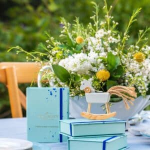 Christenings blue box
