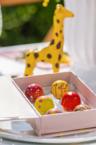 Christenings pink box flavours