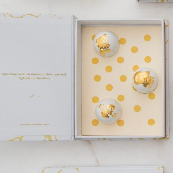 Wedding Box Gold bonbons
