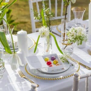 Wedding Table with Bonbons