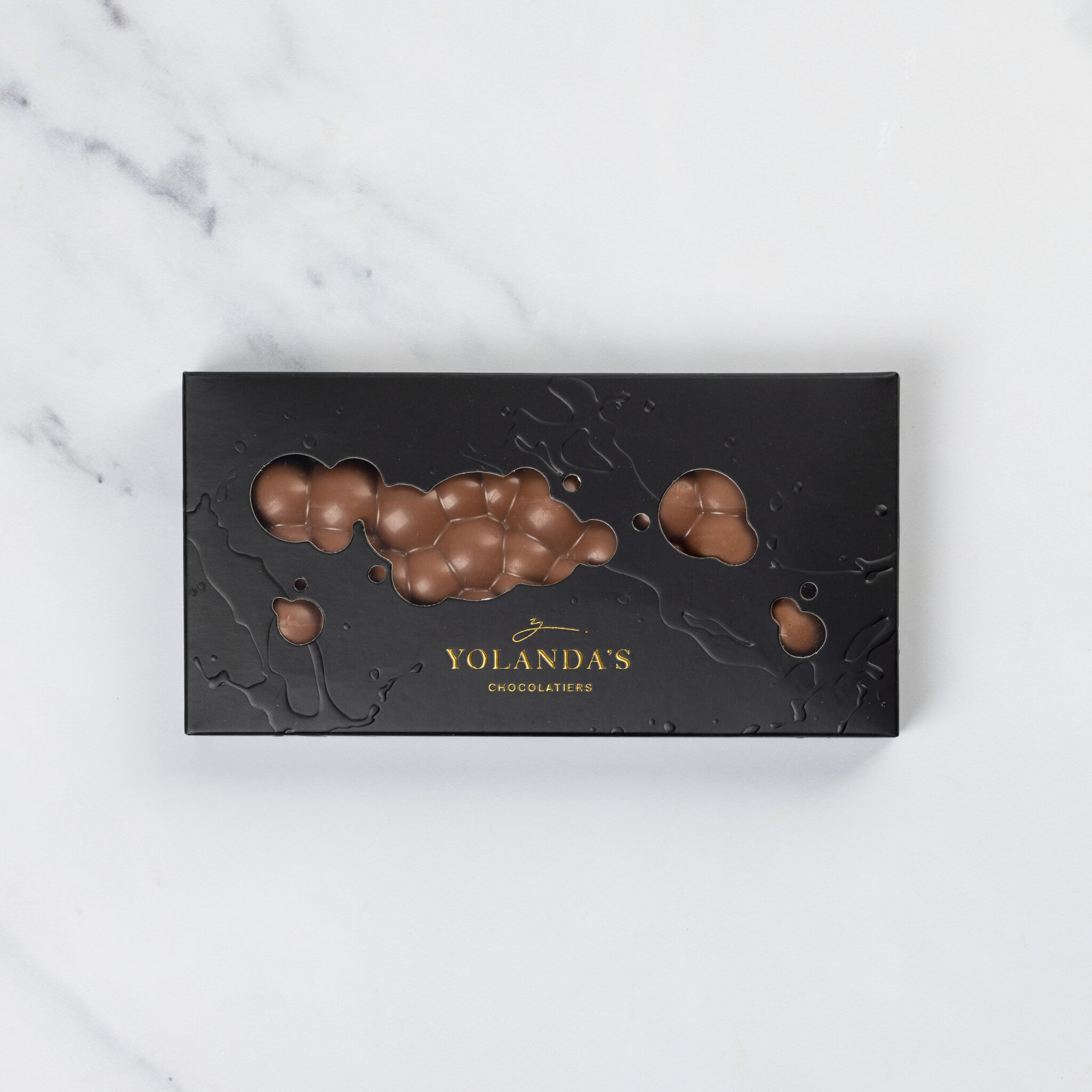 mini bar Enjoy our crunchy Milk Chocolate Bar with Caramelised Hazelnuts as an extra token of delight with every order. - Image 1