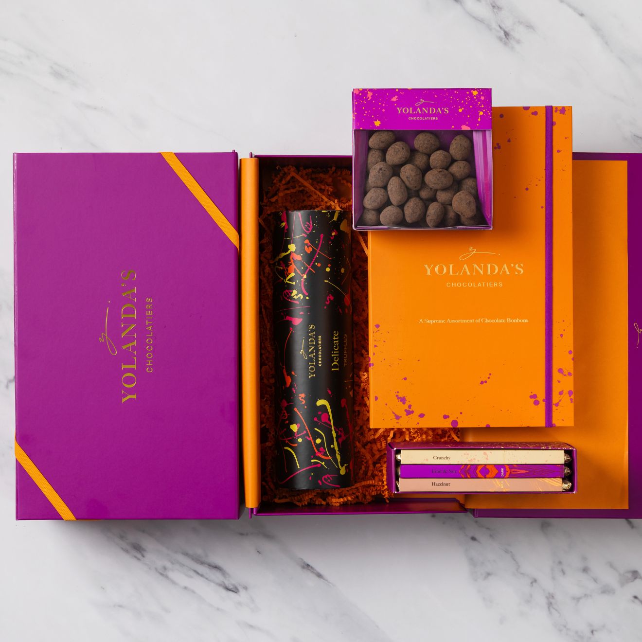 Purple Gourmet Hamper Gourmet Chocolate Hamper