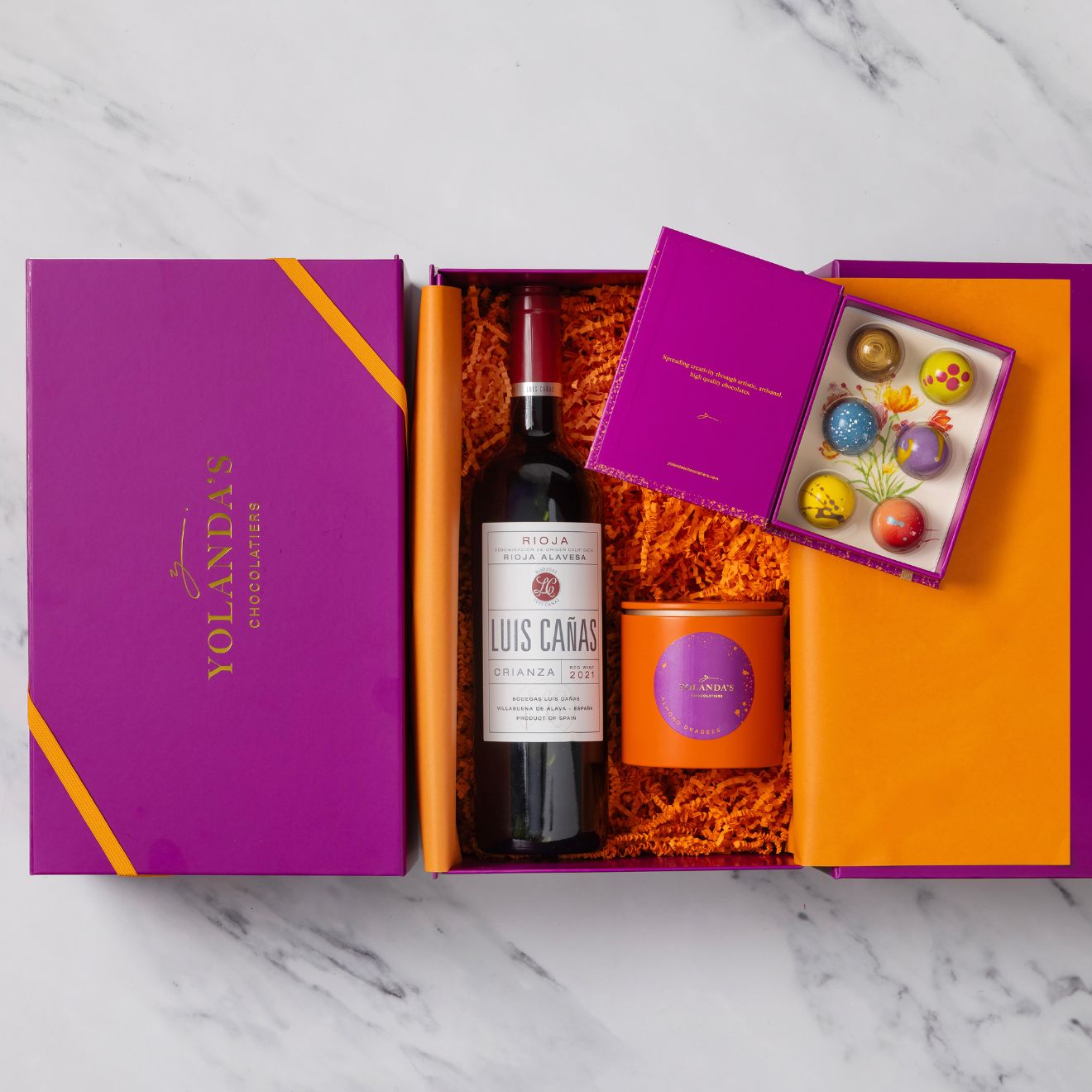 Purple Occasion Hamper Occasion Hamper - Image 1