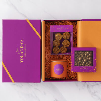 Thank you Hamper with The Pistachio Chocolate Experience, Almond Dragees, Florentines